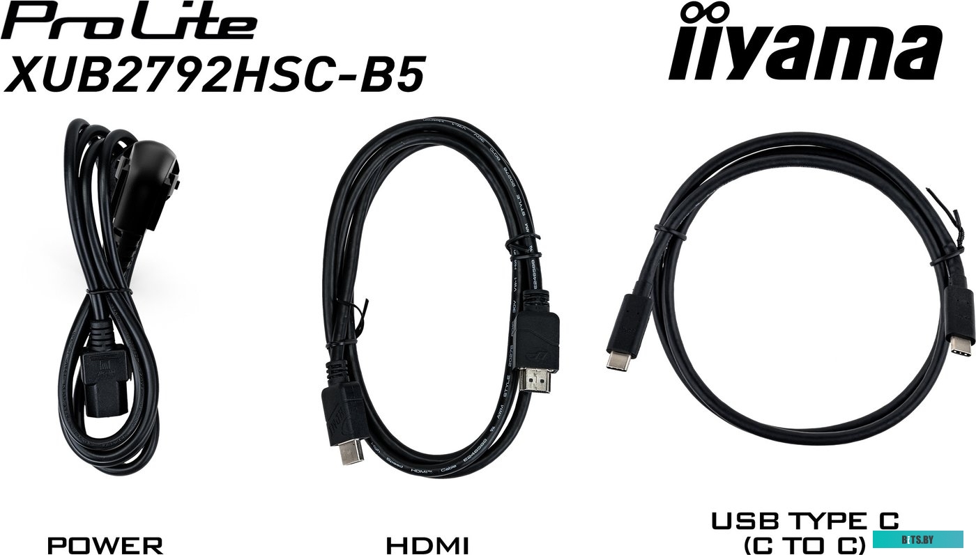 XUB2792HSC-B5 Монитор Iiyama 27" ProLite XUB2792HSC-B5 черный IPS LED 4ms 16:9 HDMI M/M матовая HAS Piv 250cd 178гр/178гр 1920x1080 75Hz DP FHD USB 6.