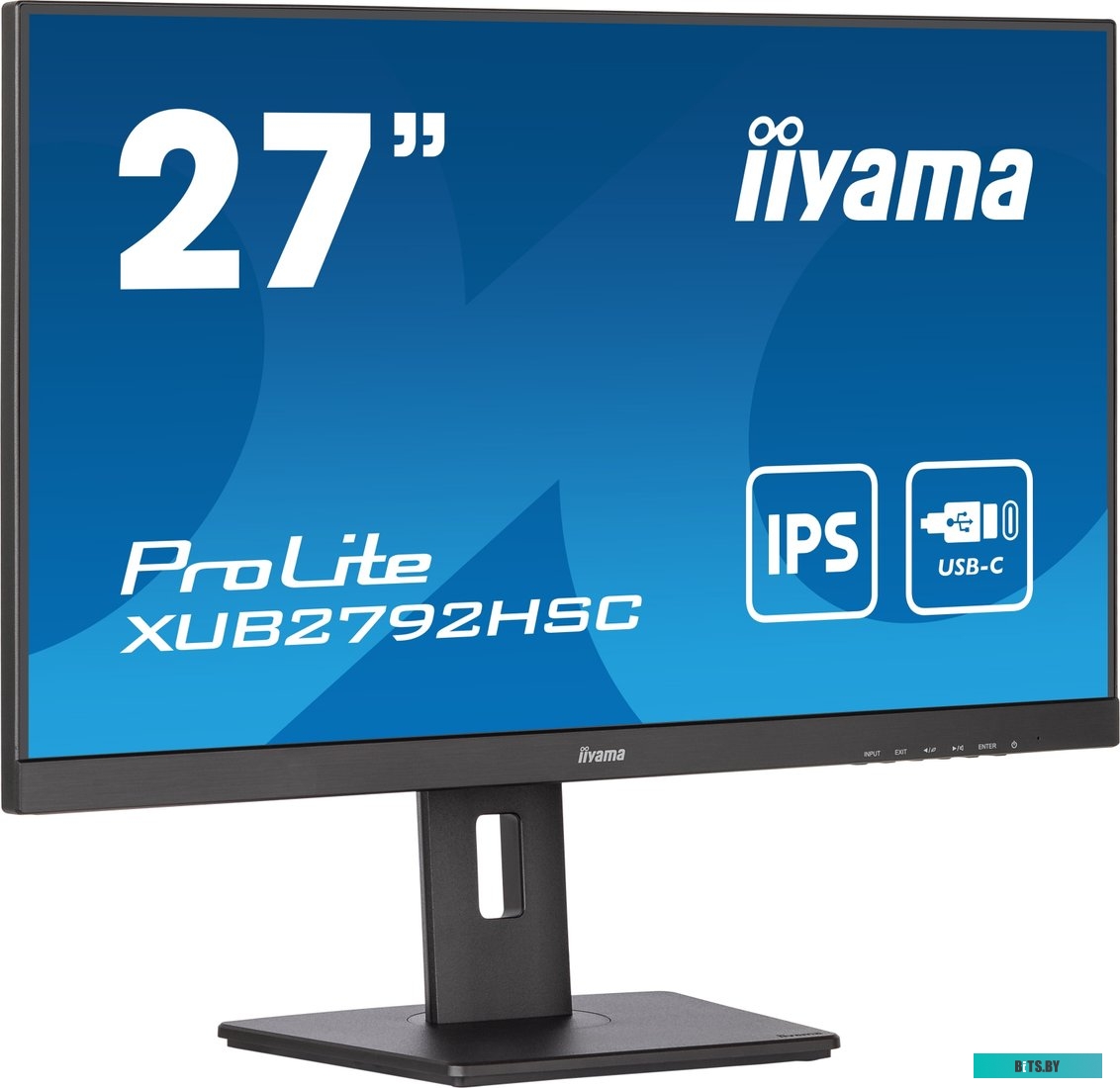 XUB2792HSC-B5 Монитор Iiyama 27" ProLite XUB2792HSC-B5 черный IPS LED 4ms 16:9 HDMI M/M матовая HAS Piv 250cd 178гр/178гр 1920x1080 75Hz DP FHD USB 6.