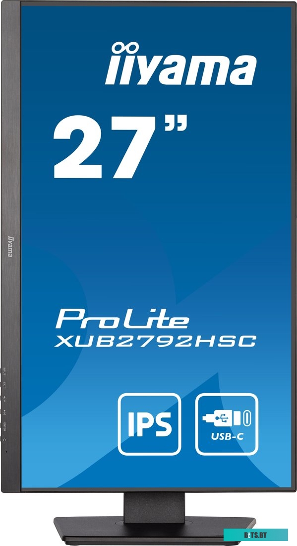 XUB2792HSC-B5 Монитор Iiyama 27" ProLite XUB2792HSC-B5 черный IPS LED 4ms 16:9 HDMI M/M матовая HAS Piv 250cd 178гр/178гр 1920x1080 75Hz DP FHD USB 6.