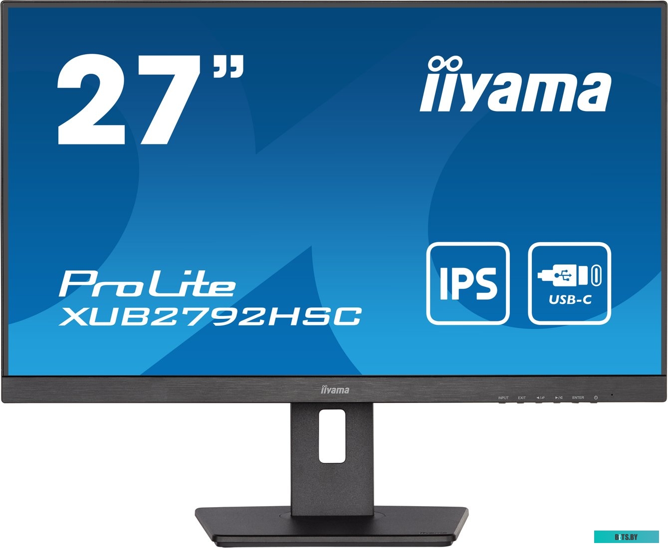 XUB2792HSC-B5 Монитор Iiyama 27" ProLite XUB2792HSC-B5 черный IPS LED 4ms 16:9 HDMI M/M матовая HAS Piv 250cd 178гр/178гр 1920x1080 75Hz DP FHD USB 6.