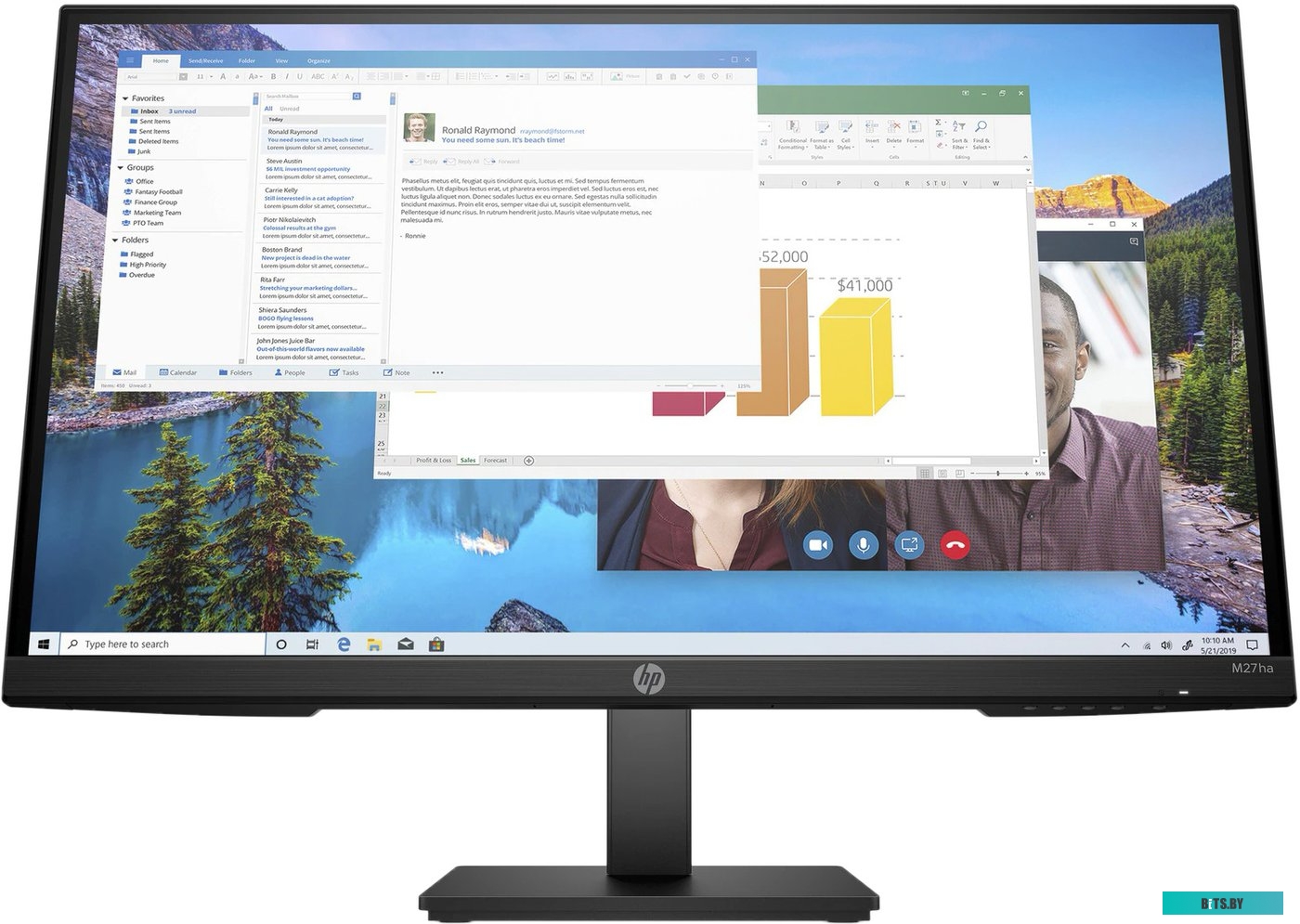 HP M27ha 22H94E9