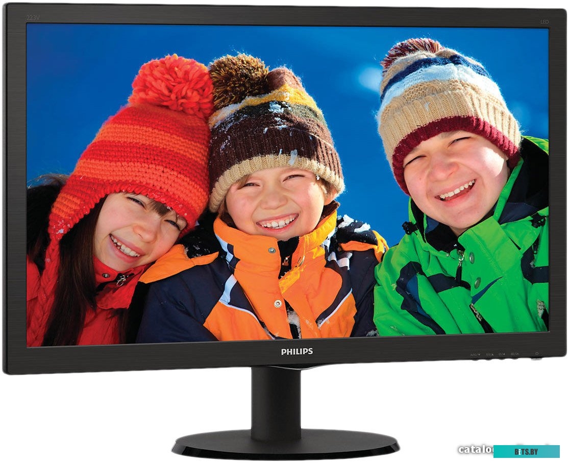 223V5LHSB Монитор жидкокристаллический Philips 21,5" LCD 223V5LHSB/00