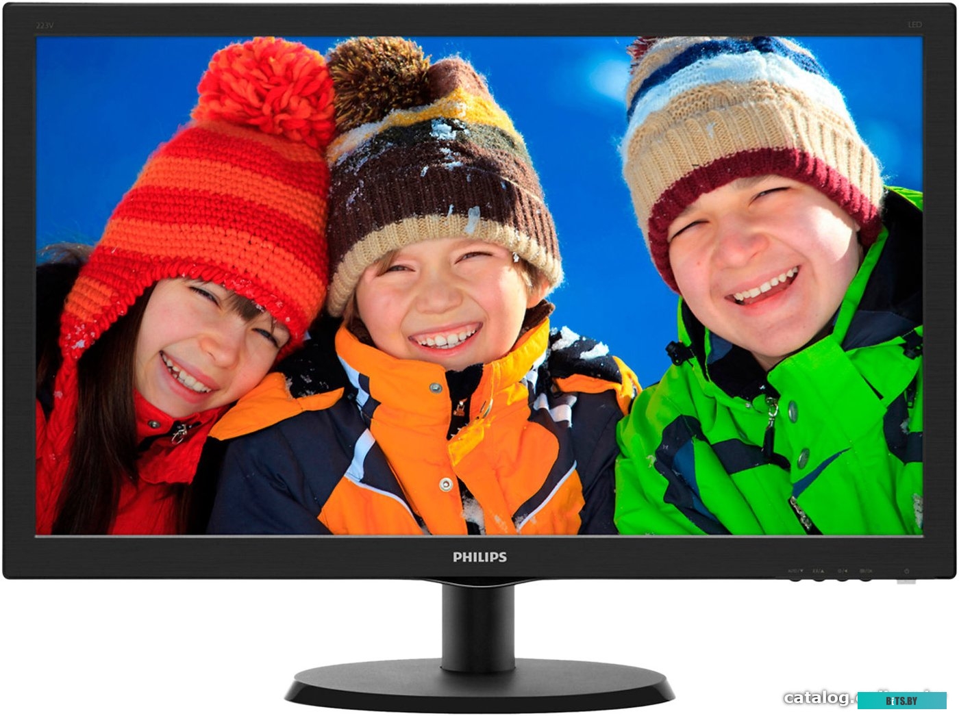 223V5LHSB Монитор жидкокристаллический Philips 21,5" LCD 223V5LHSB/00
