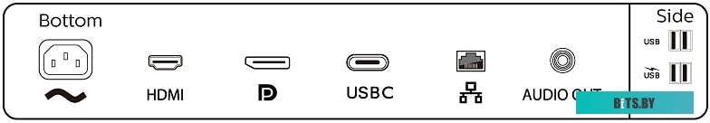 Монитор Philips 34" 346B1C(00/01) черный VA LED 21:9 (Ultrawide) HDMI M/M матовая HAS Piv 300cd 178гр/178гр 3440x1440 100Hz DP WQ USB 11.49кг