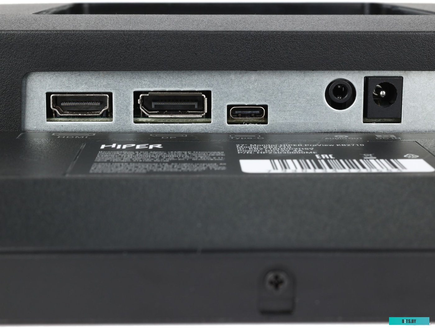 Монитор Hiper 27" ProView KB2710 черный IPS LED 5ms 16:9 HDMI M/M матовая HAS Piv 250cd 178гр/178гр 1920x1080 75Hz FreeSync DP FHD USB 4.5кг