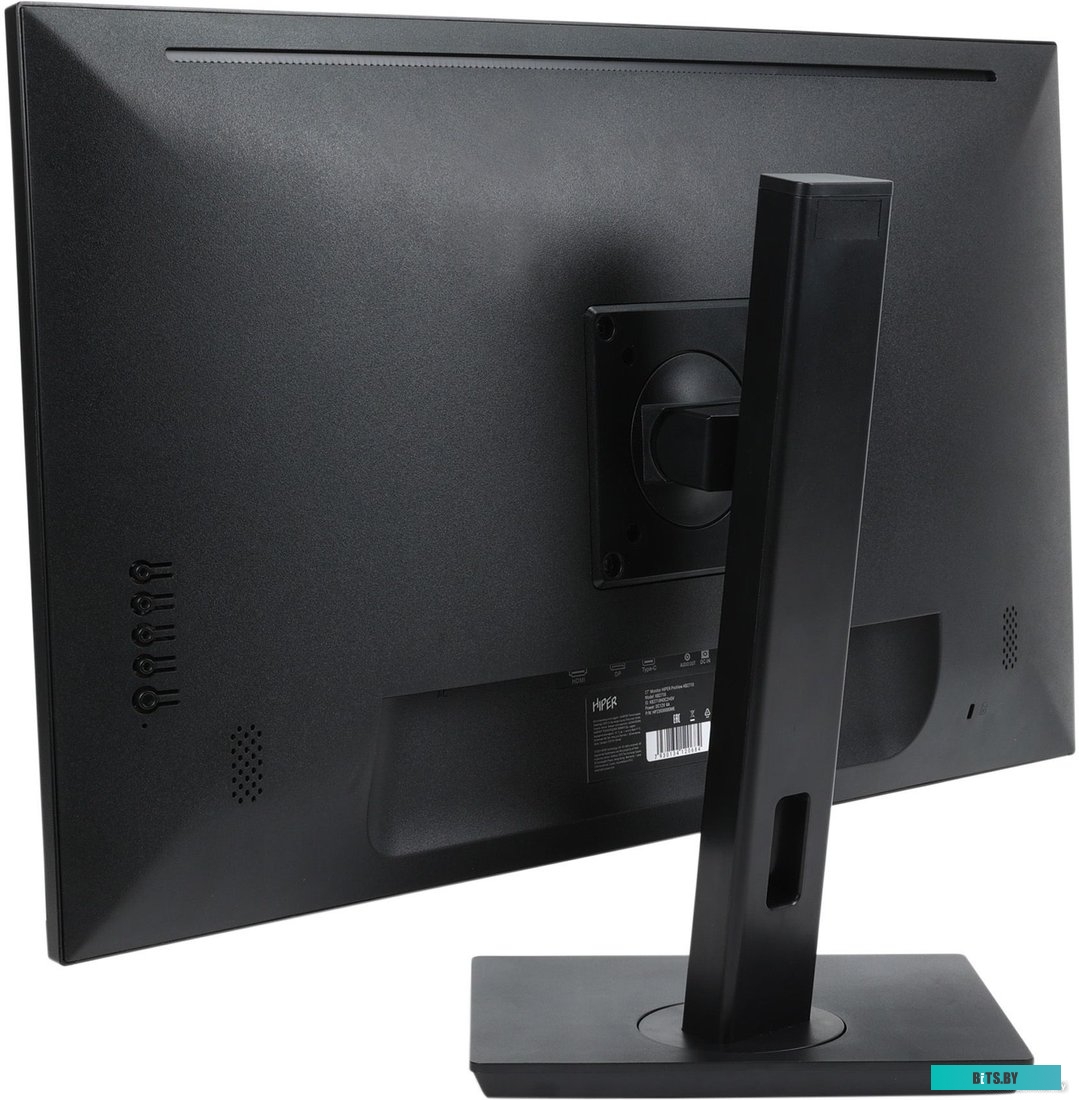 Монитор Hiper 27" ProView KB2710 черный IPS LED 5ms 16:9 HDMI M/M матовая HAS Piv 250cd 178гр/178гр 1920x1080 75Hz FreeSync DP FHD USB 4.5кг