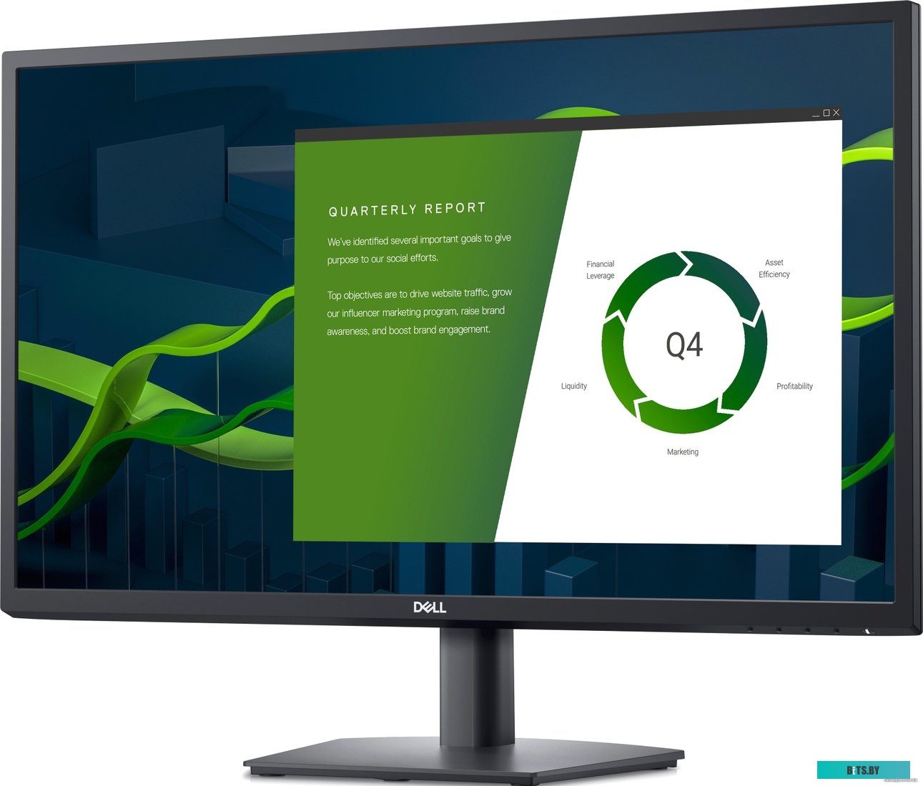 E2722H BK/BK Монитор Dell 27"    E2722H  BK/BK (IPS; 16:9; 300 cd/m2; 1000:1; 5ms; 1920x1080; 178/178; VGA; DP 1.2; Tilt)