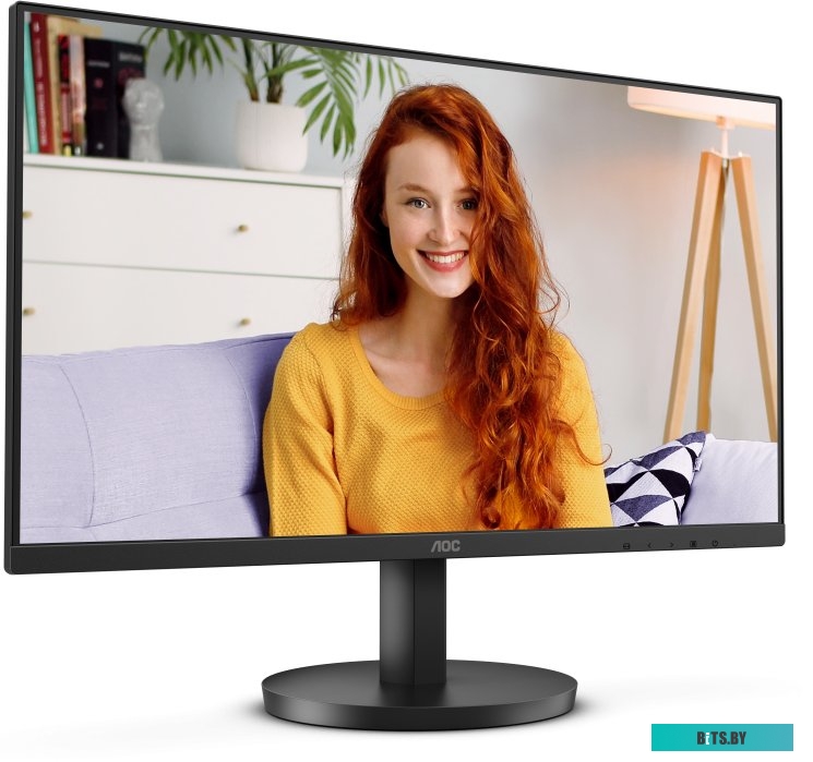 Монитор AOC 23.8" Value Line 24B3HM черный VA LED 4ms 16:9 HDMI матовая 250cd 178гр/178гр 1920x1080 75Hz FreeSync Premium Pro VGA FHD 3.01кг