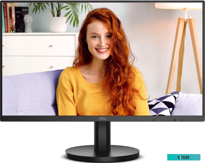 Монитор AOC 23.8" Value Line 24B3HM черный VA LED 4ms 16:9 HDMI матовая 250cd 178гр/178гр 1920x1080 75Hz FreeSync Premium Pro VGA FHD 3.01кг