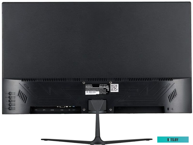 Valday 23,8" AE24AVB  (IPS; 16:9; 250cd; 1000:1; 5ms; 1920x1080x75Hz; 178/178; VGA; HDMI; 2*DP; Tilt; Spk; Black (РФ)