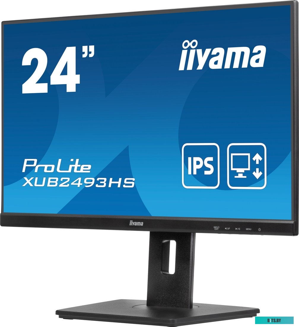 XUB2493HS-B6 Монитор Iiyama 23.8" ProLite XUB2493HS-B6 черный IPS LED 16:9 HDMI M/M матовая HAS Piv 250cd 178гр/178гр 1920x1080 100Hz DP FHD 5.7кг