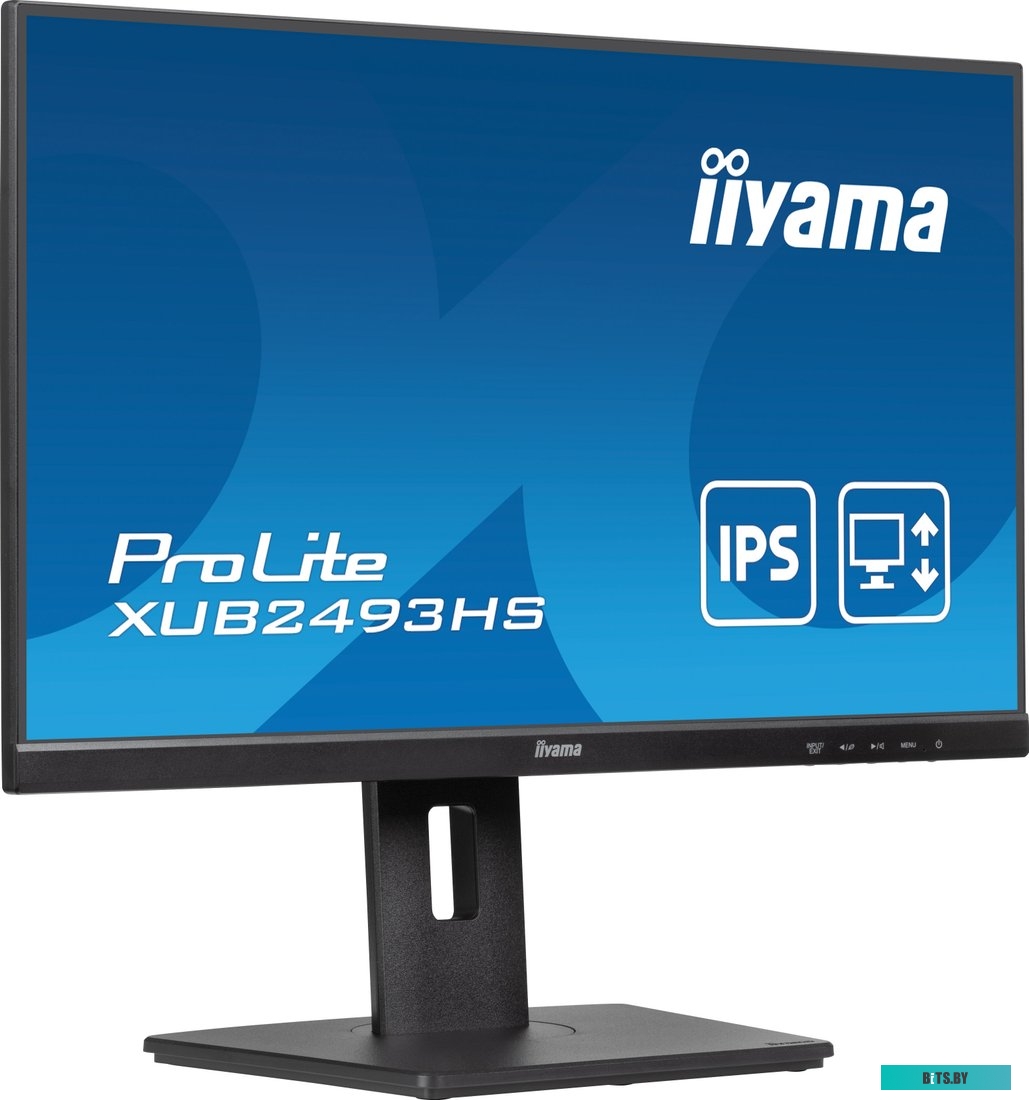 XUB2493HS-B6 Монитор Iiyama 23.8" ProLite XUB2493HS-B6 черный IPS LED 16:9 HDMI M/M матовая HAS Piv 250cd 178гр/178гр 1920x1080 100Hz DP FHD 5.7кг