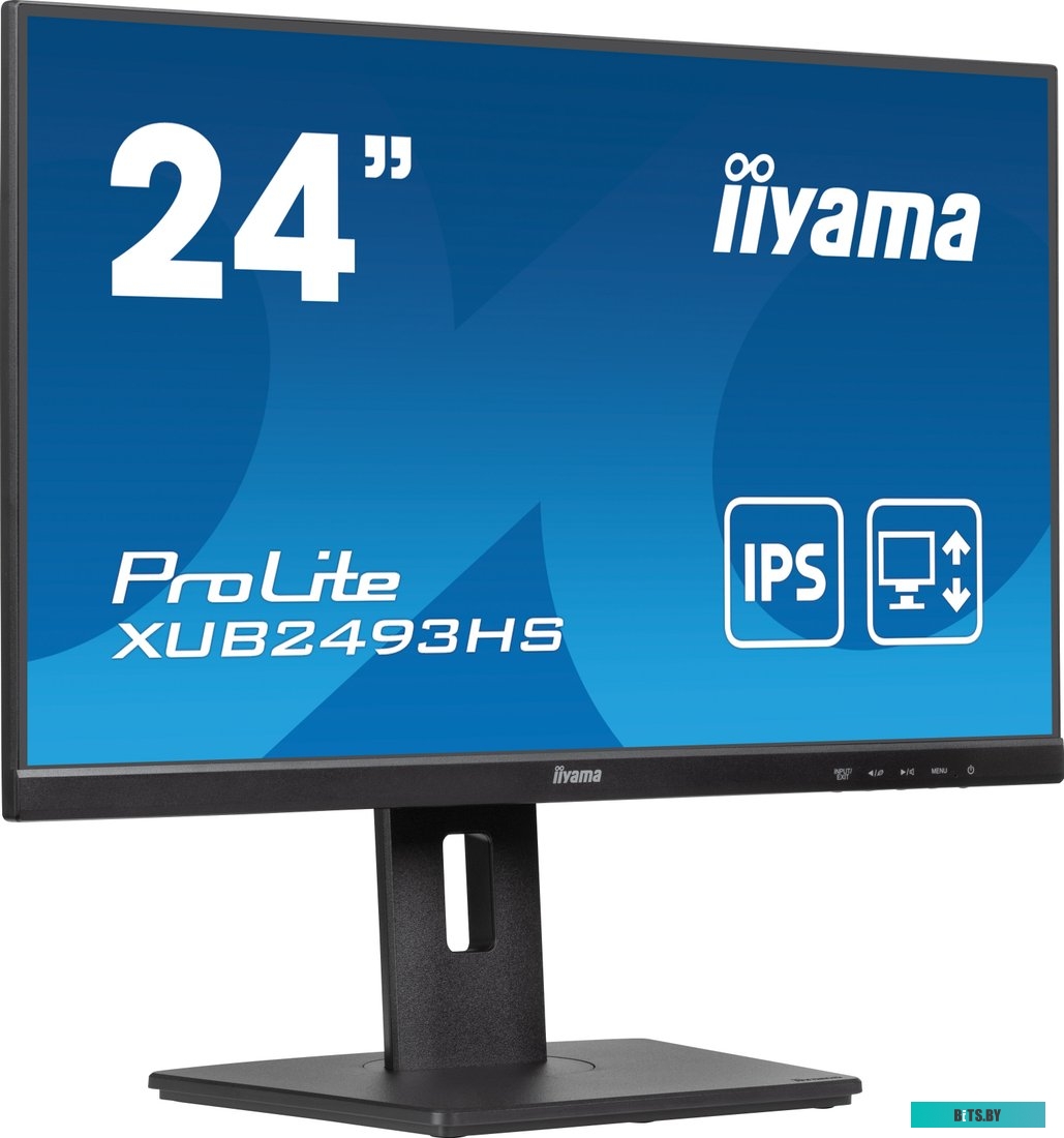 XUB2493HS-B6 Монитор Iiyama 23.8" ProLite XUB2493HS-B6 черный IPS LED 16:9 HDMI M/M матовая HAS Piv 250cd 178гр/178гр 1920x1080 100Hz DP FHD 5.7кг