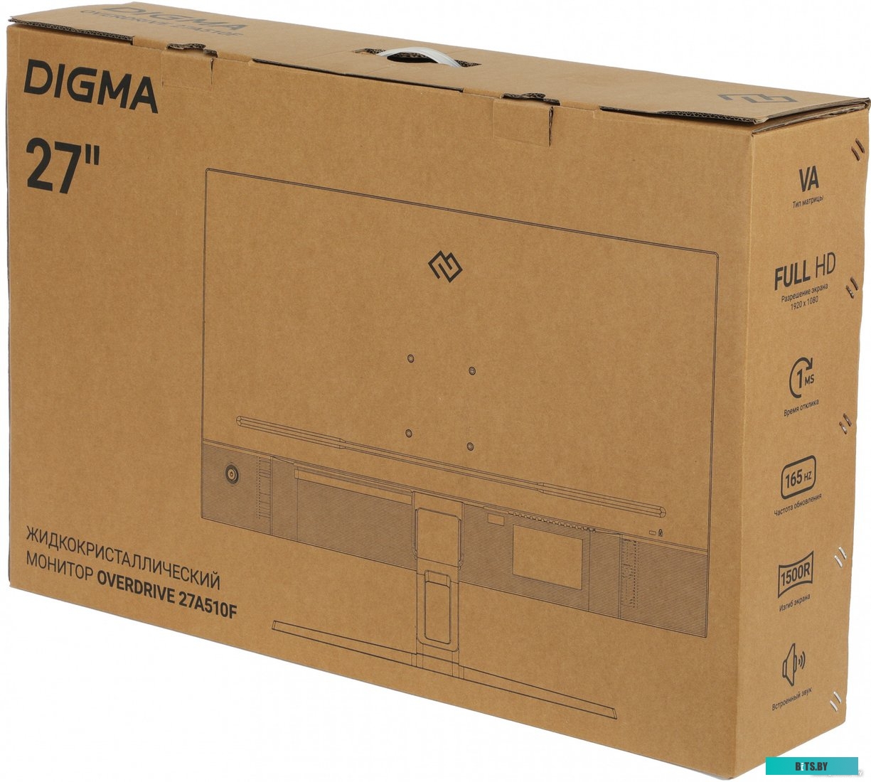 Игровой монитор Digma Overdrive 27A510F