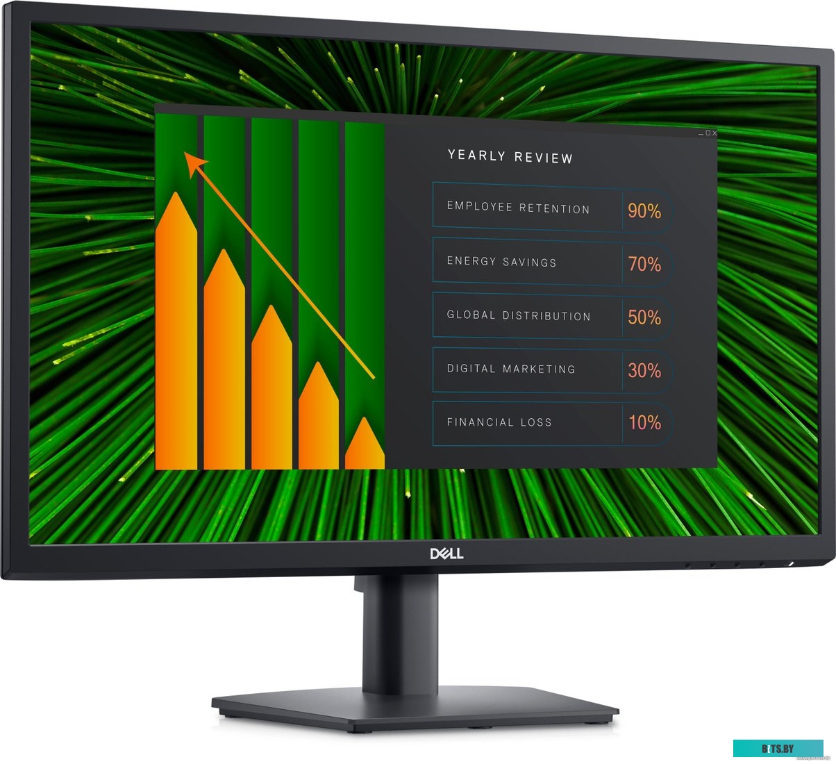 E2423H-NC2 Монитор Dell 23,8" E2423H  BK/BK ( VA; 250 cd/m2; 16:9; 1000:1; 5ms; 1920x1080; 178/178; VGA; DP) (существенное повреждение коробки)
