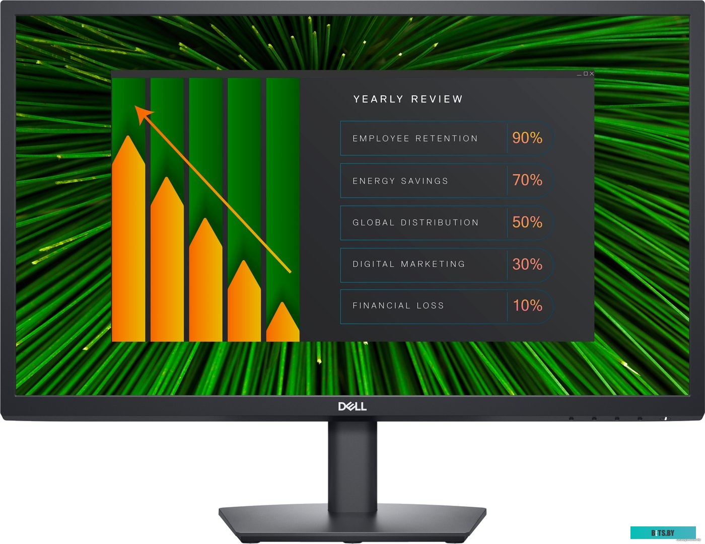E2423H-NC2 Монитор Dell 23,8" E2423H  BK/BK ( VA; 250 cd/m2; 16:9; 1000:1; 5ms; 1920x1080; 178/178; VGA; DP) (существенное повреждение коробки)