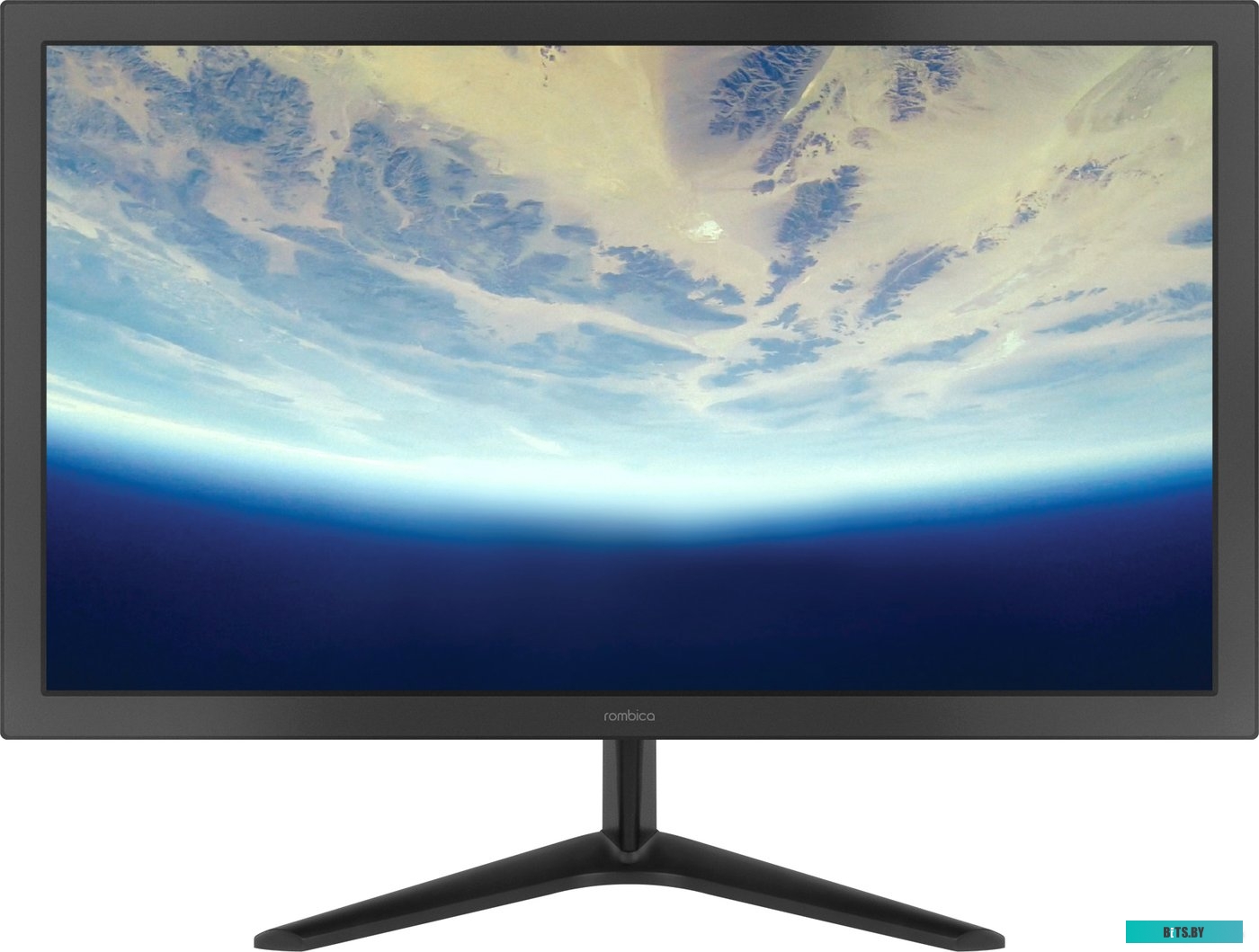 Монитор Rombica SkyView I24Х1 23.8'' 1920x1080, IPS, 178/178, 5мс, 250nit, HDMI/VGA, noUSB, 2x2W, T, 1y