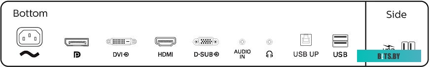 242B1V (00/01) Монитор Philips 23.8" B Line 242B1V черный IPS LED 16:9 DVI HDMI M/M матовая HAS Piv 350cd 178гр/178гр 1920x1080 75Hz VGA DP FHD USB 5.