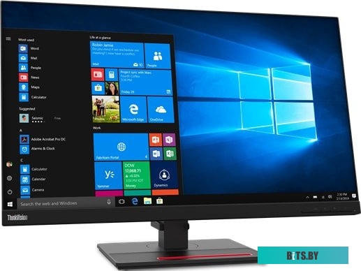 Монитор Lenovo 27" ThinkVision T27q-20 черный 61EDGAT2UK