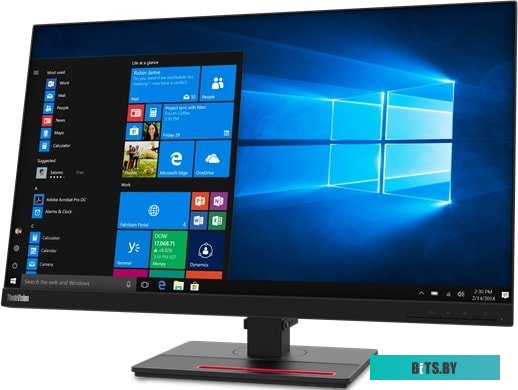 Монитор Lenovo 27" ThinkVision T27q-20 черный 61EDGAT2UK