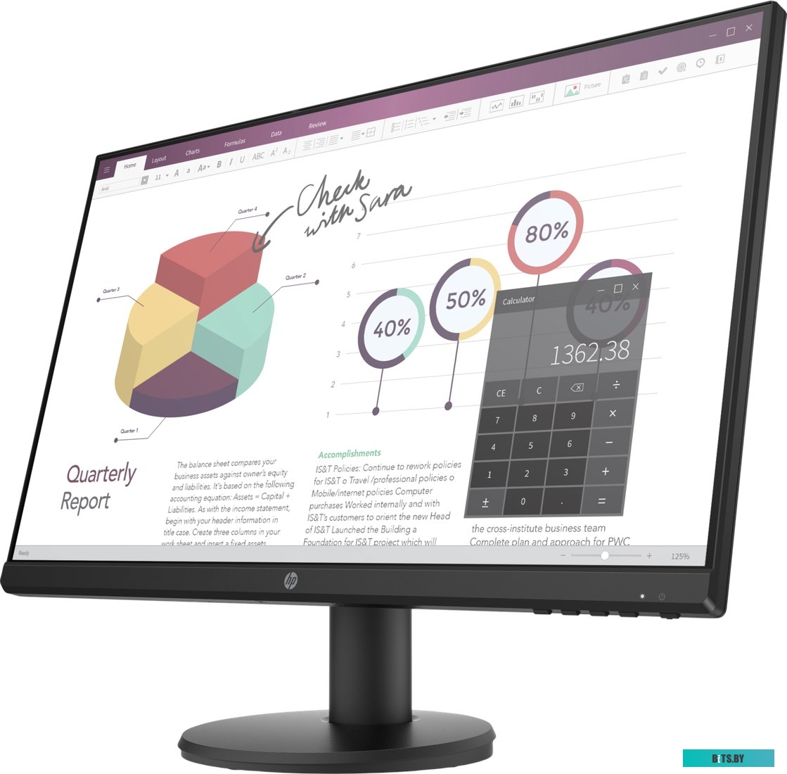 Монитор HP P24v G4 9TT78AA