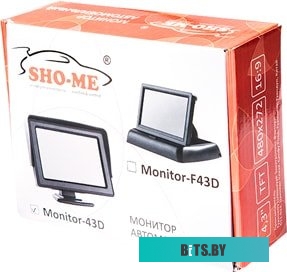 Т0000002509 Автомобильный монитор SHO-ME Monitor-43D
