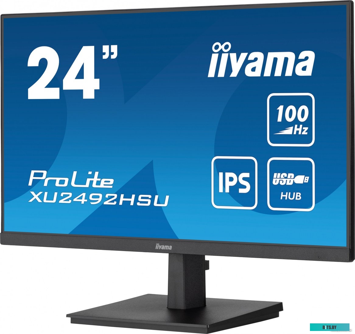 XU2492HSU-B6 Монитор Iiyama 23.8" ProLite XU2492HSU-B6 черный IPS LED 0.4ms 16:9 HDMI M/M матовая 1300:1 250cd 178гр/178гр 1920x1080 115Hz DP FHD USB