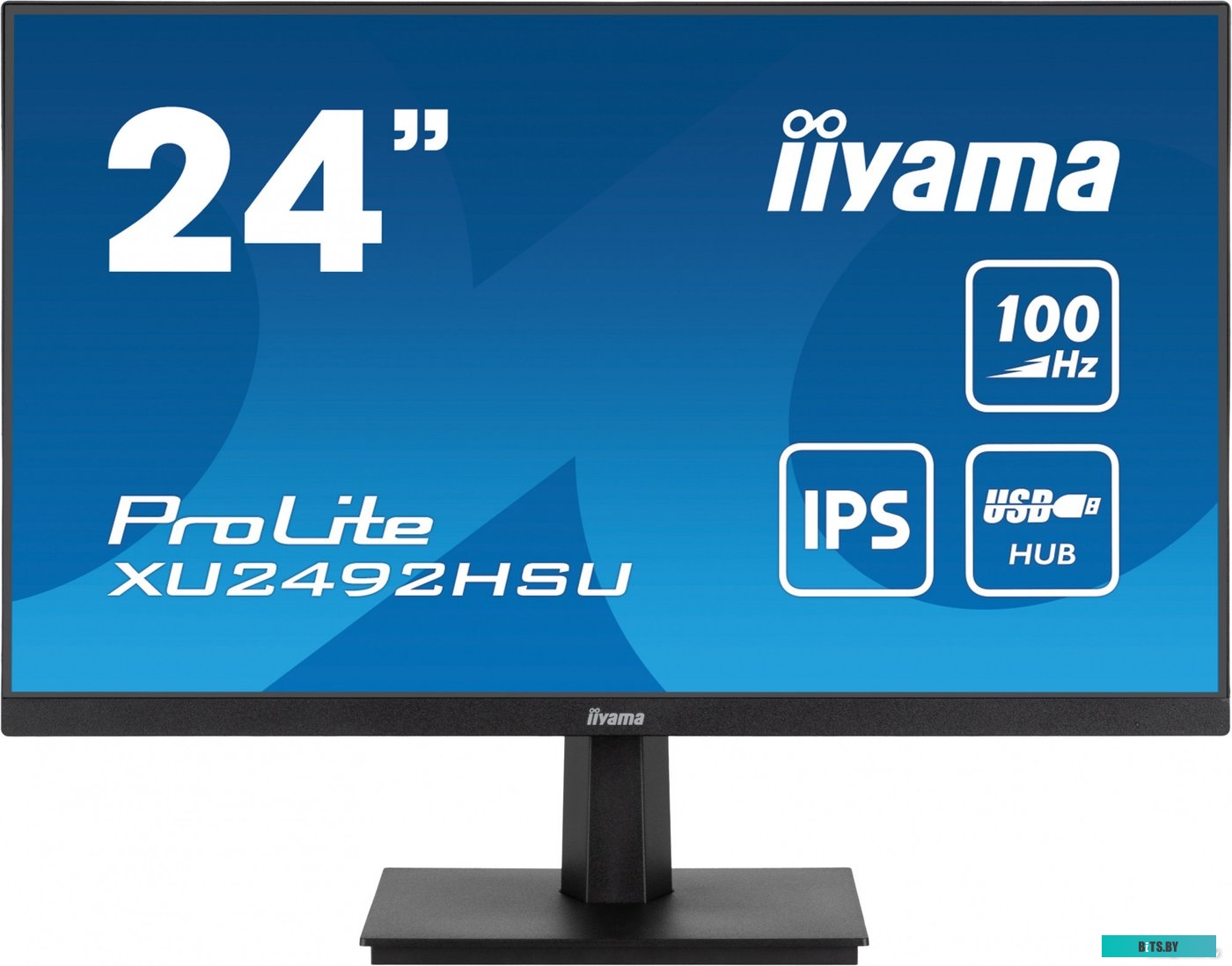 XU2492HSU-B6 Монитор Iiyama 23.8" ProLite XU2492HSU-B6 черный IPS LED 0.4ms 16:9 HDMI M/M матовая 1300:1 250cd 178гр/178гр 1920x1080 115Hz DP FHD USB