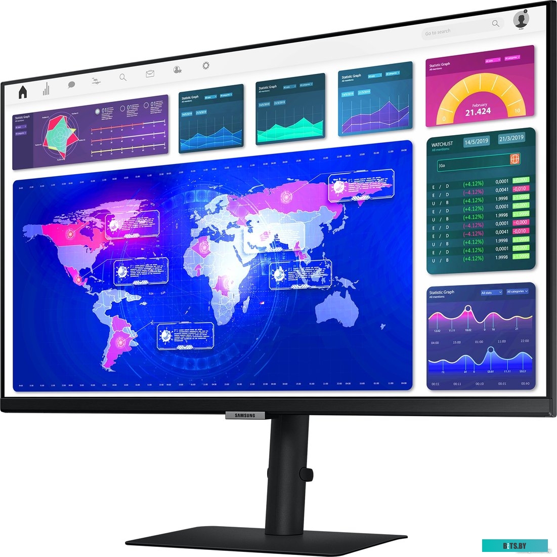Монитор Samsung S60A LS27A600NAUXEN