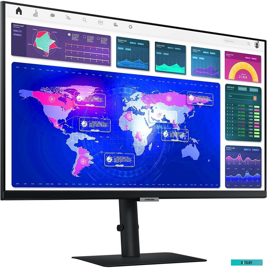 Монитор Samsung ViewFinity S60A LS27A600NAIXCI