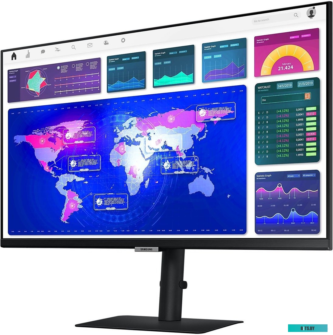 Монитор Samsung ViewFinity S60A LS27A600NAIXCI