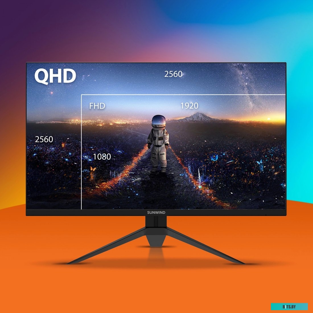 Монитор SunWind SUN-M27BG130 27", черный