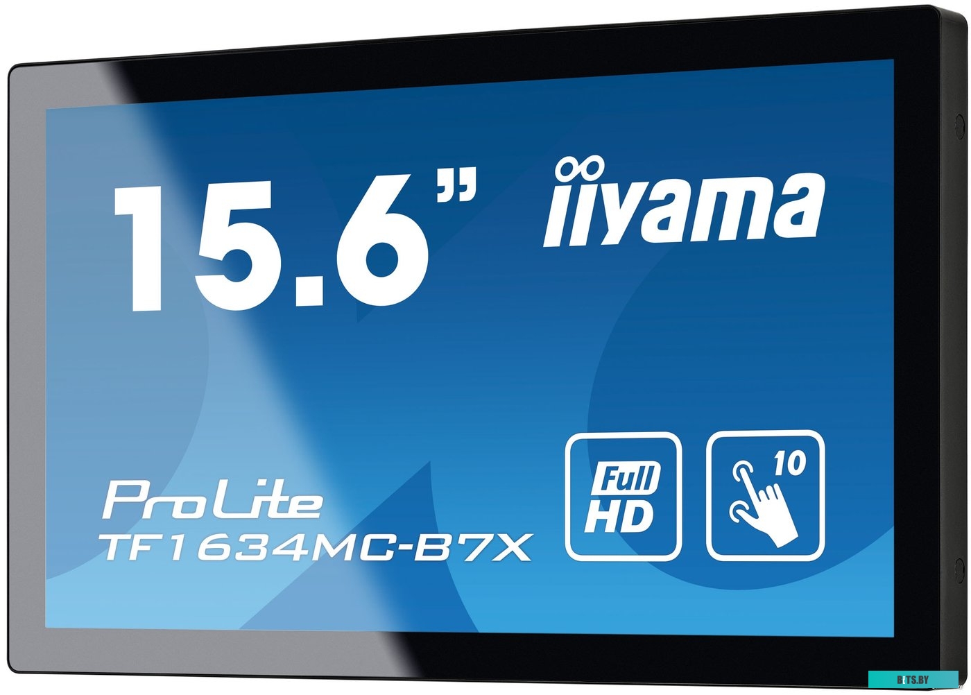 Монитор LCD 15' 1024x768 TN TOUCH, 250cd/m2 H170°/V160° VGA, DVI, HDMI Speakers,Black