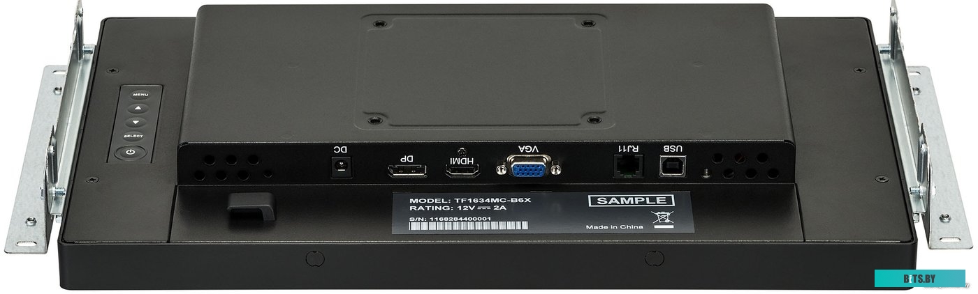 Монитор LCD 15' 1024x768 TN TOUCH, 250cd/m2 H170°/V160° VGA, DVI, HDMI Speakers,Black