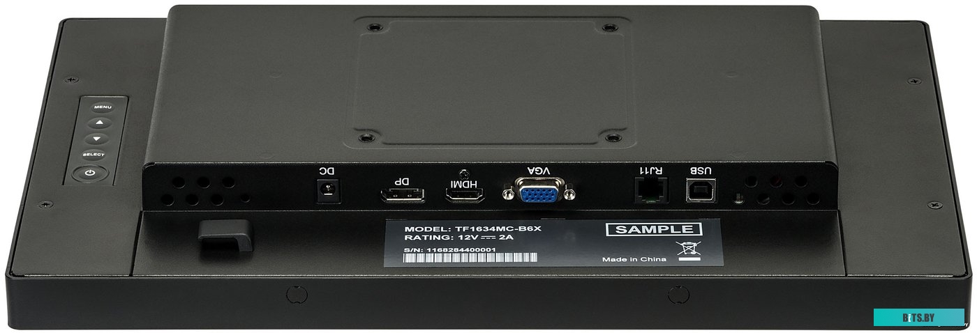 Монитор LCD 15' 1024x768 TN TOUCH, 250cd/m2 H170°/V160° VGA, DVI, HDMI Speakers,Black