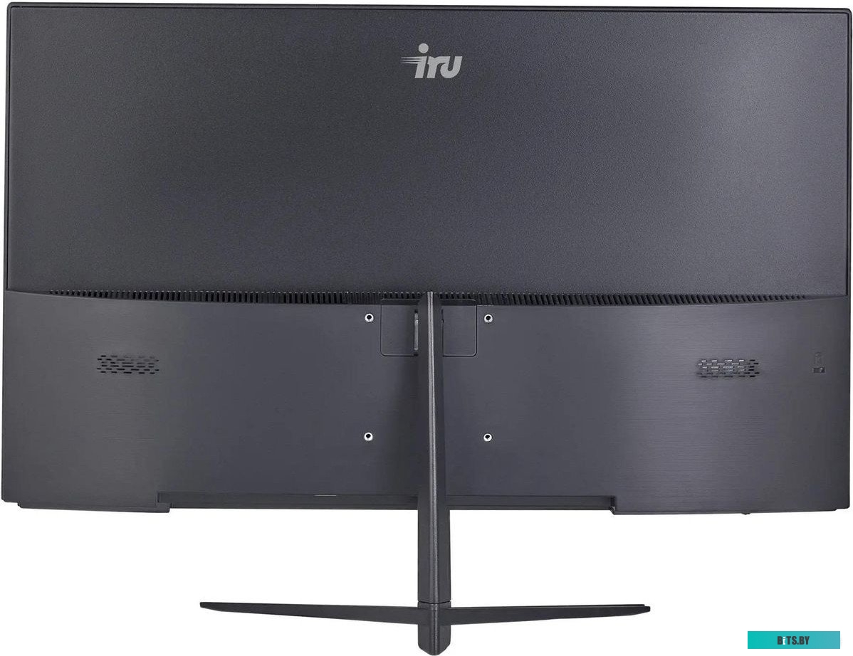 24F01B Монитор IRU 23.8" Малахит 24F01B черный IPS LED 5ms 16:9 HDMI матовая 250cd 178гр/178гр 1920x1080 75Hz VGA DP FHD 3.1кг (RUS)