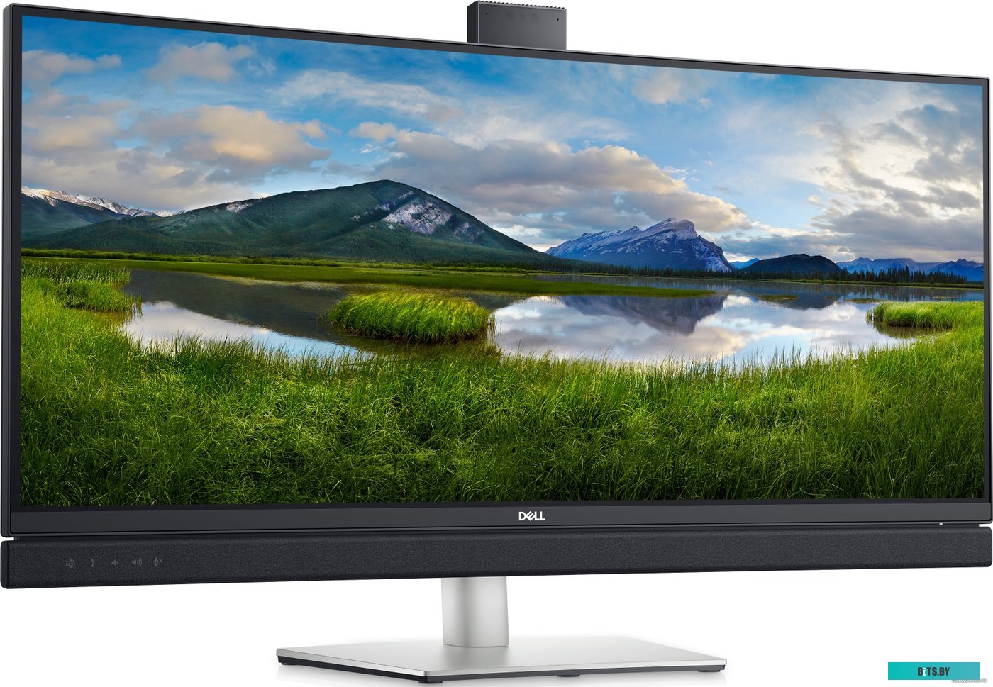 3422-4925 Монитор Dell 34" C3422WE черный IPS LED 8ms 21:9 HDMI M/M Cam матовая HAS 1000:1 300cd 178гр/178гр 3440x1440 DisplayPort FHD USB