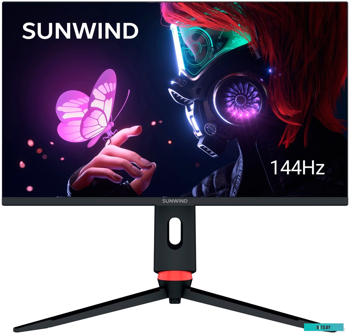 Монитор SunWind SUN-M24BG120 23.8", черный
