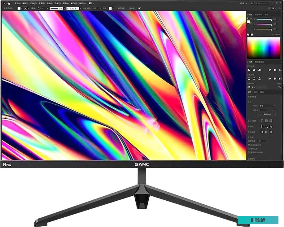 Монитор 27" SANC M2750UC (N70u), UHD, IPS, 3xHDMI, DP, Черный 6974772490366
