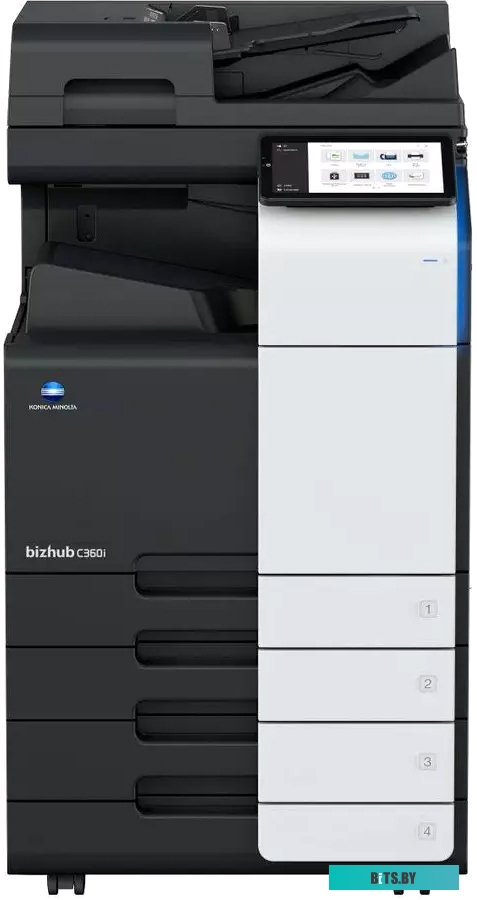 МФУ Konica-Minolta bizhub C300i цветное, А4, до 150000стр./мес, дуплекс, 2 лотка 500 листов, 30 стр./мин. ж/диск 256ГБ