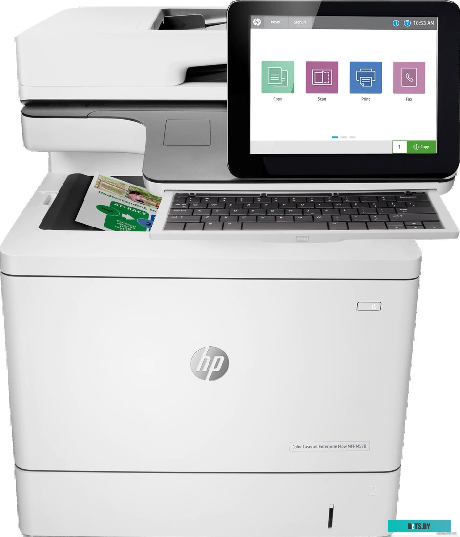 МФУ HP Color LaserJet Enterprise Flow M578c 7ZU87A