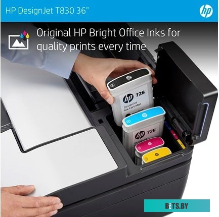 Широкоформатный принтер HP DesignJetT830 MFP F9A30D#B19