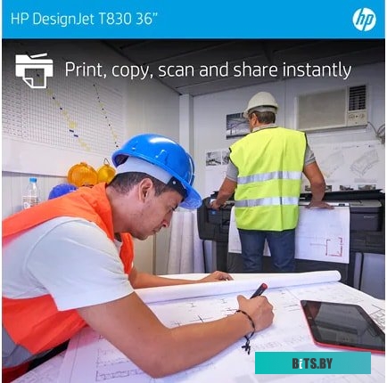 Широкоформатный принтер HP DesignJetT830 MFP F9A30D#B19