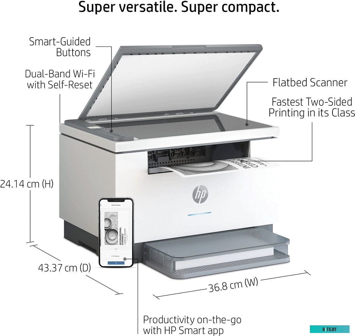 МФУ HP LaserJet M234dw 6GW99F
