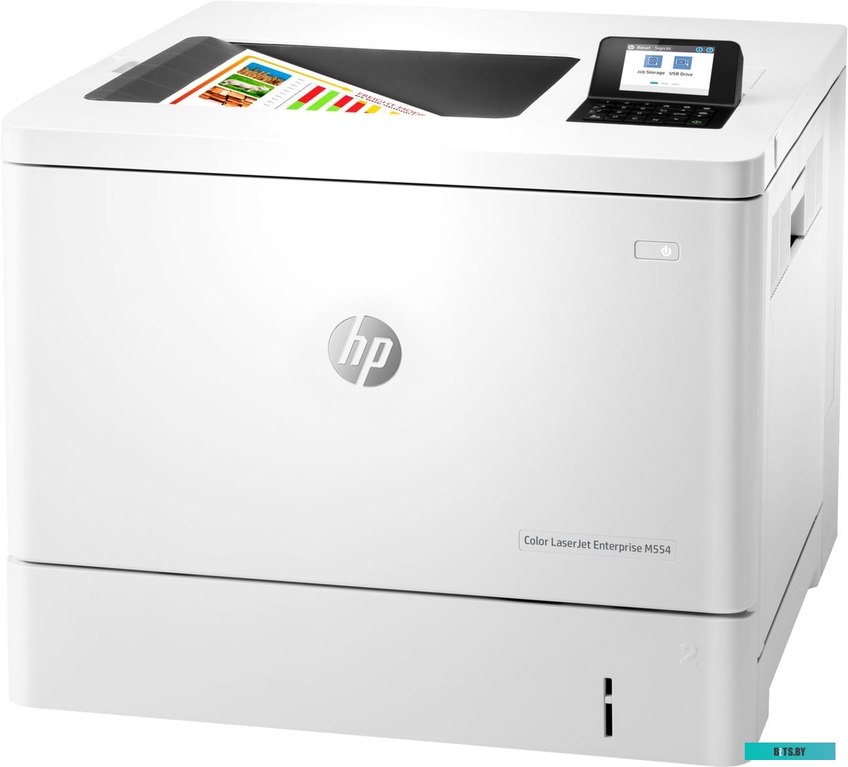 Принтер HP Color LaserJet Enterprise M554dn <7ZU81A>