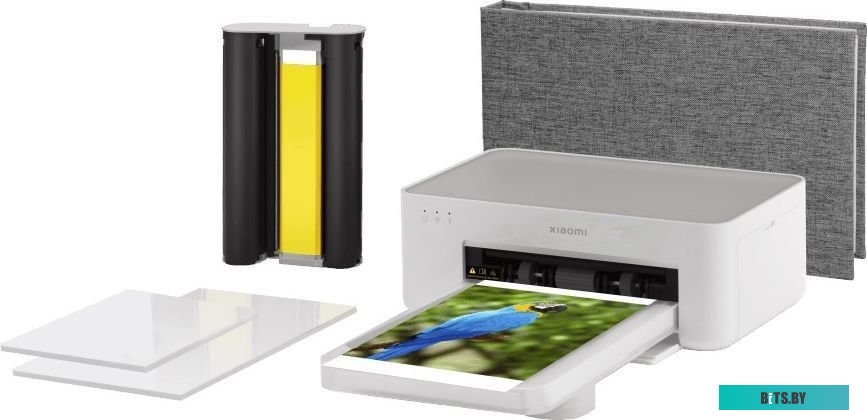 Фотопринтер Xiaomi Instant Photo Printer 1S Set BHR6747GL