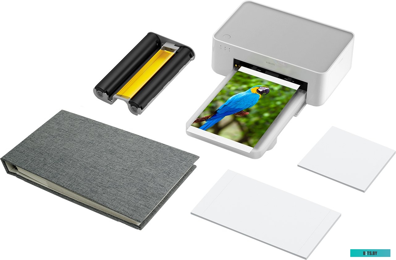 Фотопринтер Xiaomi Instant Photo Printer 1S Set BHR6747GL
