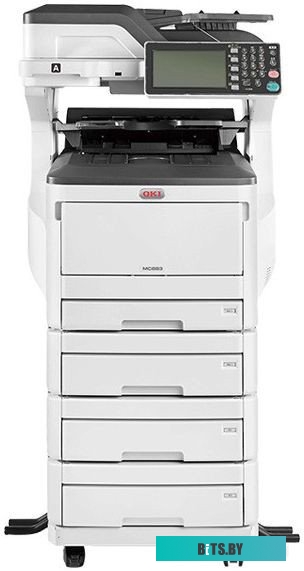 МФУ OKI MC883dnv цветное; A4/A3 - 35/20; АПД на 100 листов; Факс; Степлер; API-платформа; Дуплекс; Лоток:200