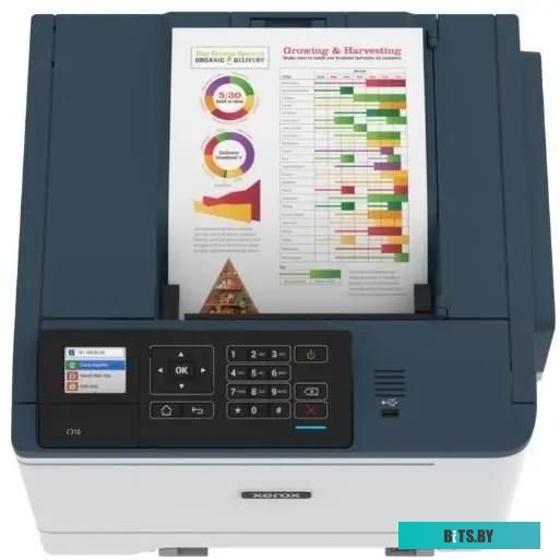 Принтер лазерный цветной XEROX C310V_DNI 33стр/мин A4, AUTOMATIC 2-SIDED PRINT, USB/ETHERNET/WI-FI