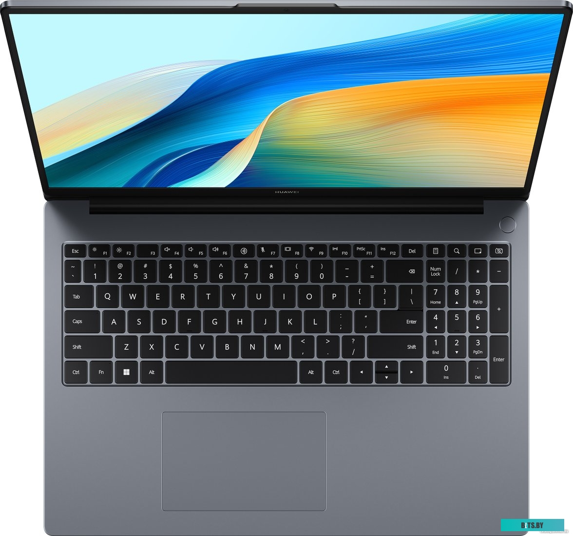 i5-12450H/RAM Ноутбук Huawei MateBook 16" 1920x1200/Intel Core i5-12450H/RAM 8Гб/HDD 512 GB/ENG|RUS/Windows 11 Home серый
